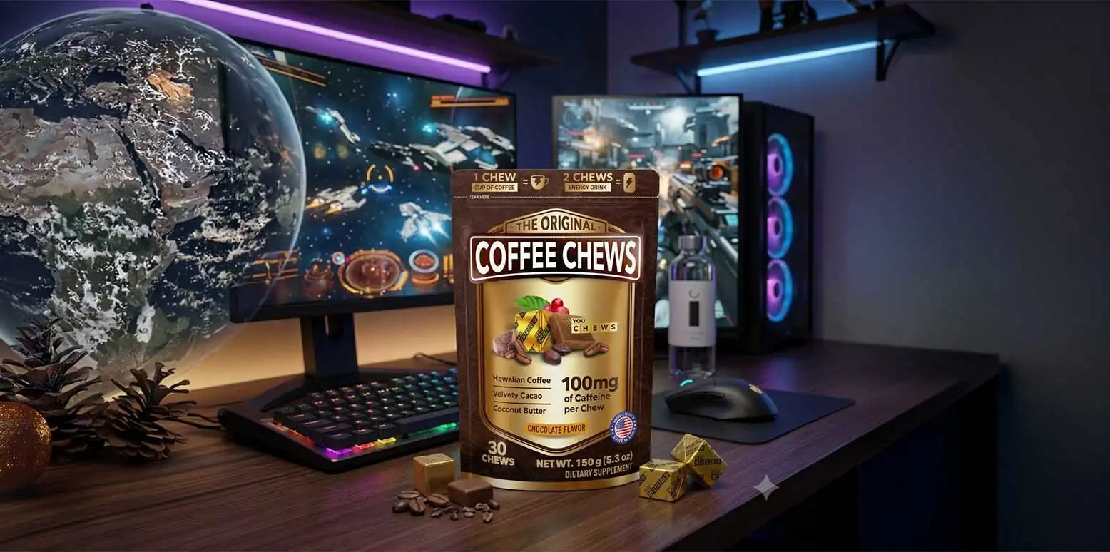 Coffee Chews for Gamers: Steady Focus for Long Sessions