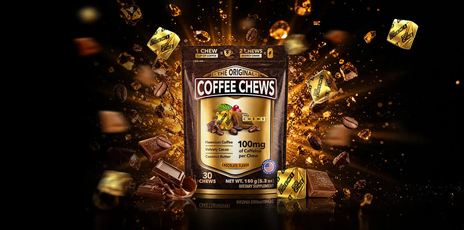 Coffee, Reimagined: Real Coffee Energy - Chewed, Not Brewed