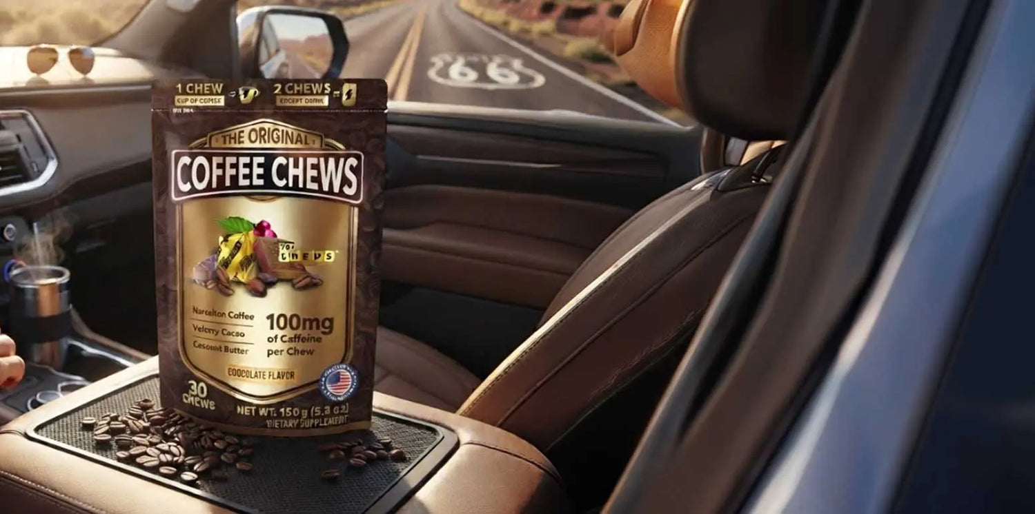 Coffee Chews for Road Trips & Long Drives: The Driver's Best Friend